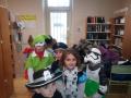 Carnaval des enfants de l'école d'Izeure à la bibliothèque